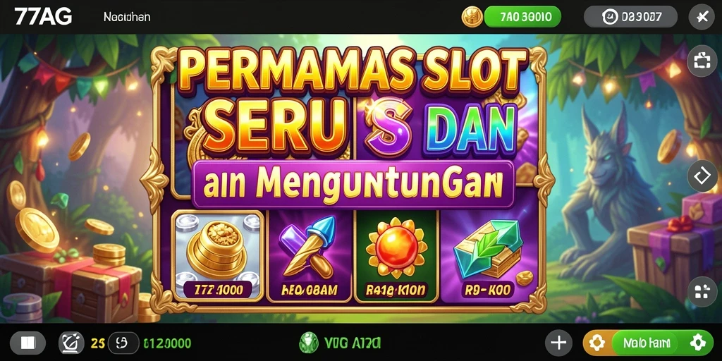 Gameplay menarik dengan grafis slot yang memukau.