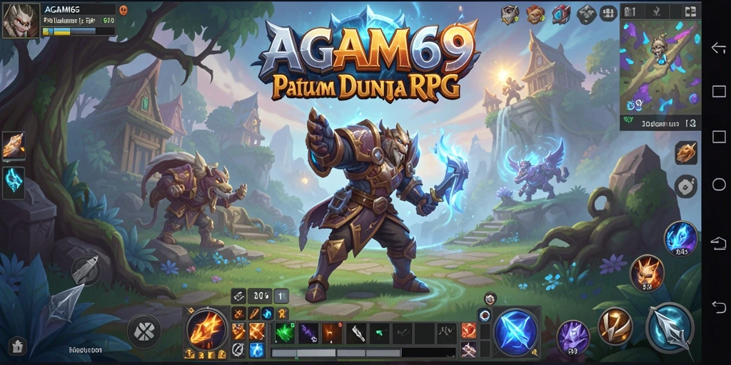 Tampilan gameplay RPG AGAM69 yang memukau dan mendebarkan.