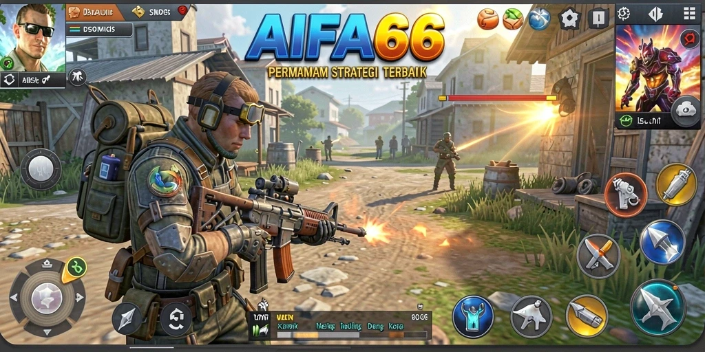 Tampilan gameplay menarik dan strategis dari AIFA66.