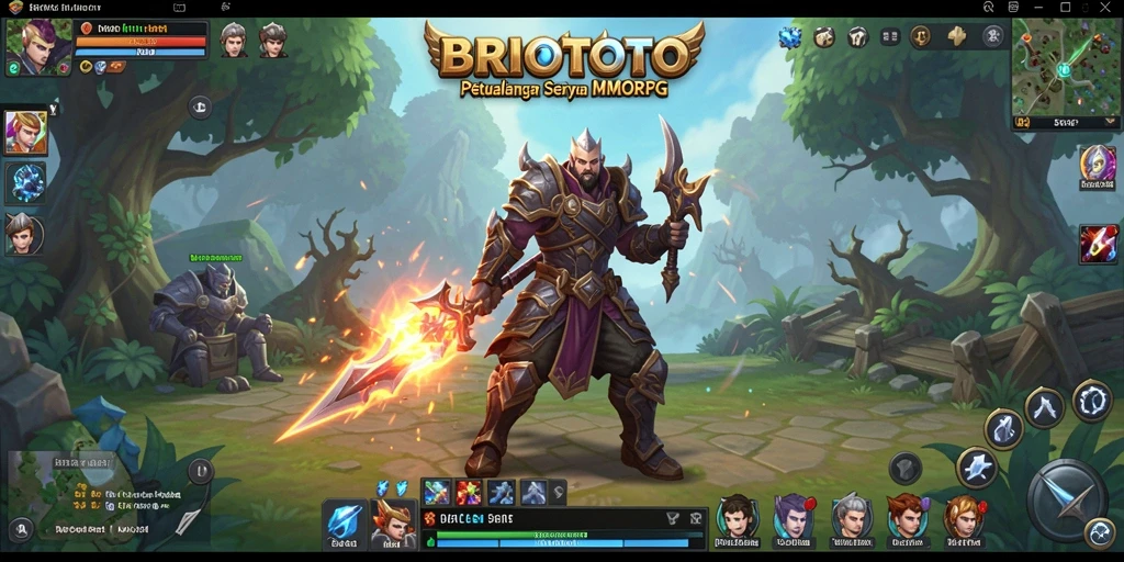Gameplay MMORPG yang seru dan penuh petualangan di BRIOTOTO.