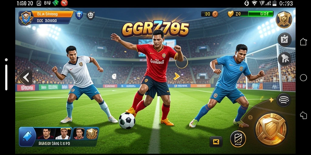 Tampilan gameplay GGR7777 yang seru dan menantang di cabang olahraga.