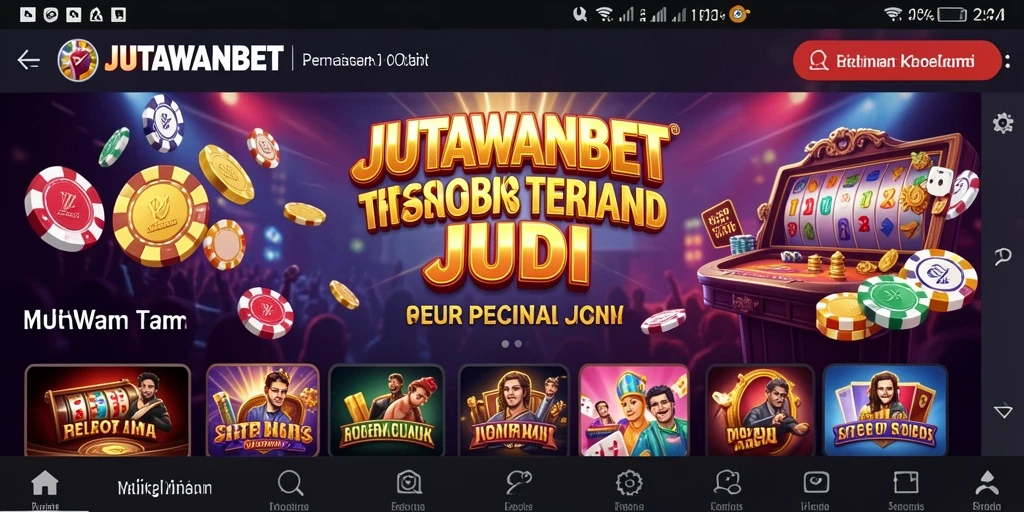 Tampilan gameplay JUTAWANBET yang menarik dan memikat.