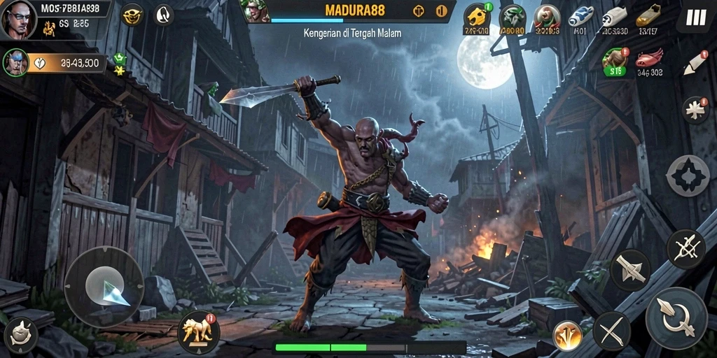 Gameplay menegangkan dalam dunia kengerian MADURA88.
