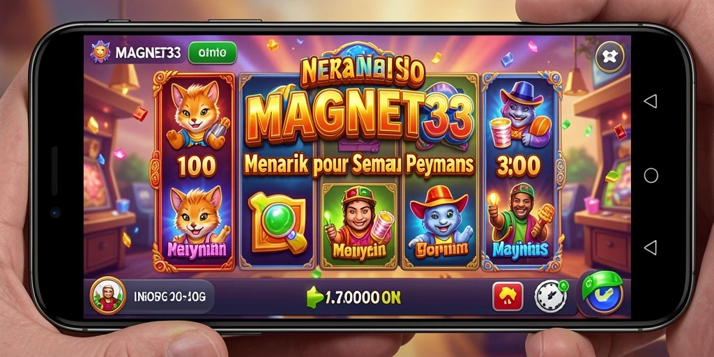 Tampilan gameplay menarik dari <strong>MAGNET33</strong> dengan berbagai slot yang tersedia.