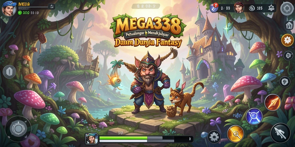 Screenshot MEGA338 menunjukkan aksi petualangan yang seru dan grafis menakjubkan.