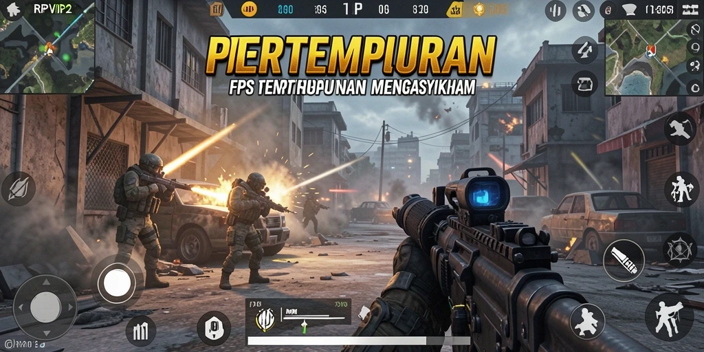 Tampilan gameplay RPVIP2 yang mendebarkan dan intens.